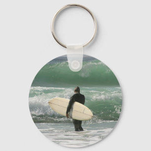 Surfers Surfing Sport Key Ring