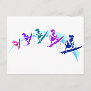 Surferwave Postcard