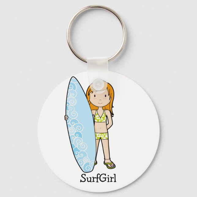SurfGirl Key Ring (Front)