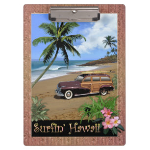 Surfin' Hawaii Clipboard