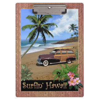 Surfin' Hawaii Clipboard