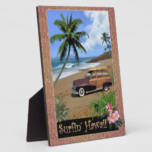 Surfin' Hawaii Plaque