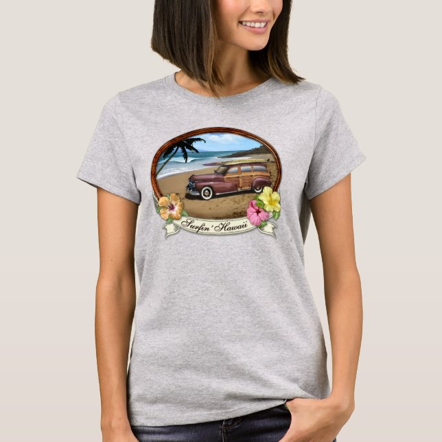 Surfin' Hawaii T-Shirt (Front)