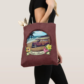Surfin' Hawaii Tote Bag