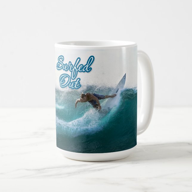 Surfing 11 coffee mug (Front Right)