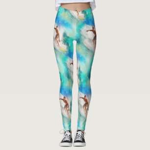 Surfing 17A-B Options Leggings