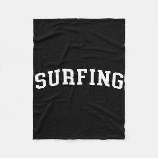 Surfing _1  fleece blanket