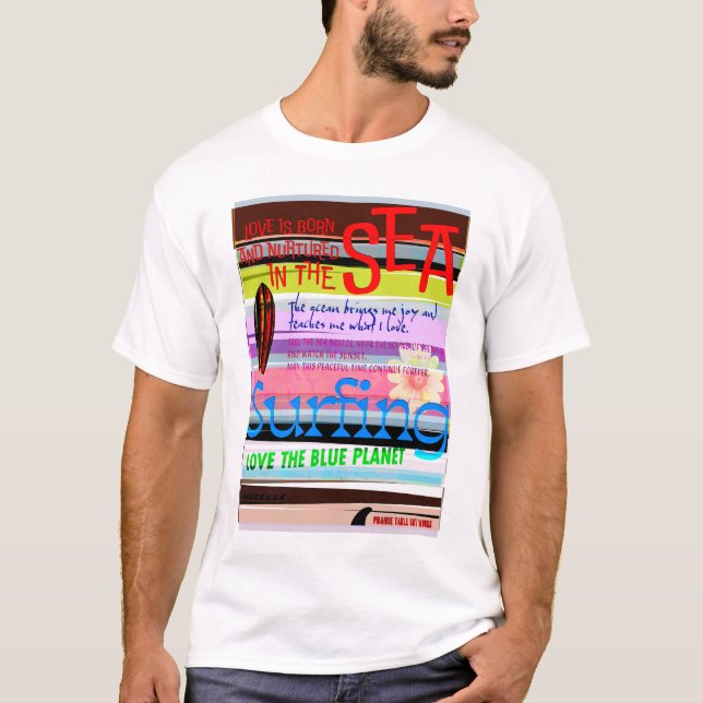 Surfing 1 T-Shirt (Front)
