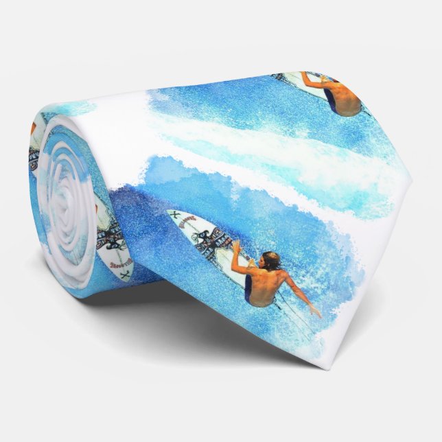 Surfing 1B Tie (Rolled)