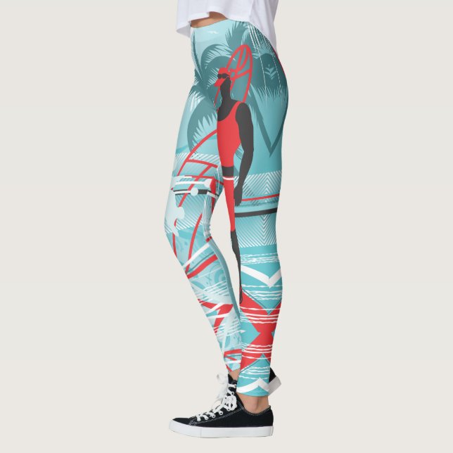 Surfing 4 Leggings (Left)