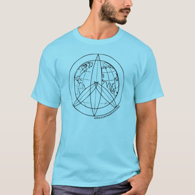 Surfing 4 Peace T-shirt (Front)