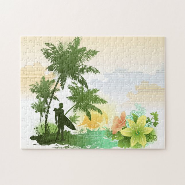 Surfing 6 Puzzle (Horizontal)