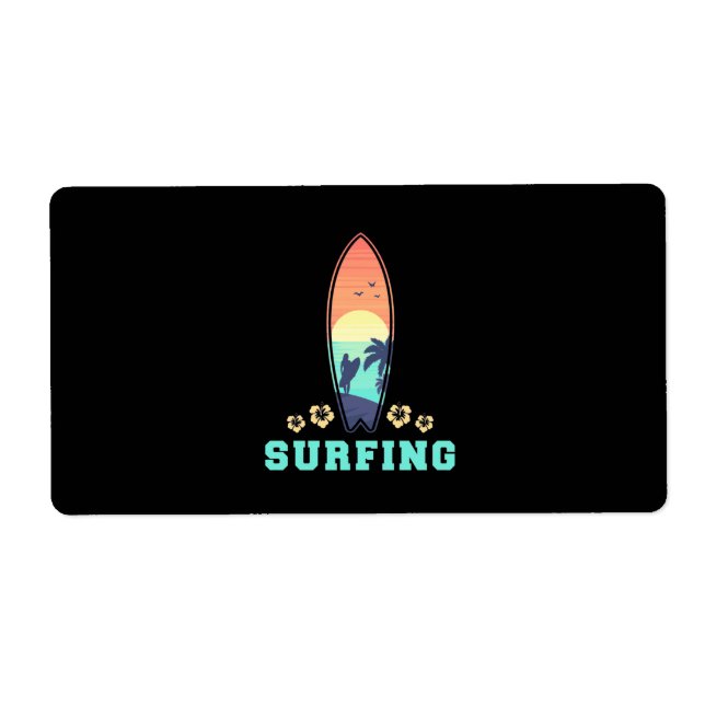 Surfing And Flower (Front)