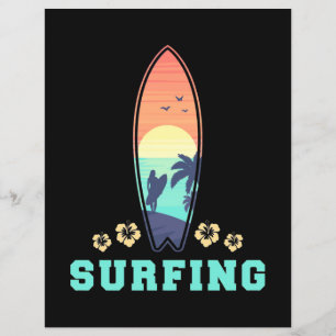 Surfing And Flower