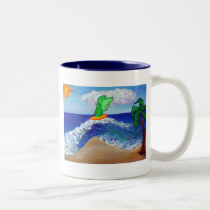 Surfing Angel Raphael Mug