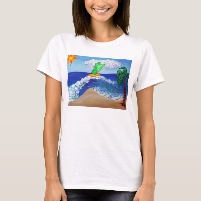 Surfing Angel Raphael Shirt (Front)