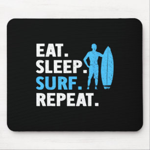 Surfing Art For Men Women Surfer Surfboard Lover S Mouse Mat