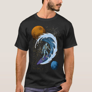 Surfing Astronaut 2 T-Shirt