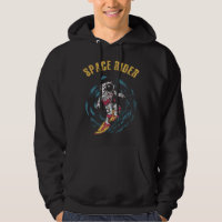 Surfing Astronaut Space Rider Surfer
