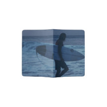 SURFING AT DUSK PASSPORT COVER