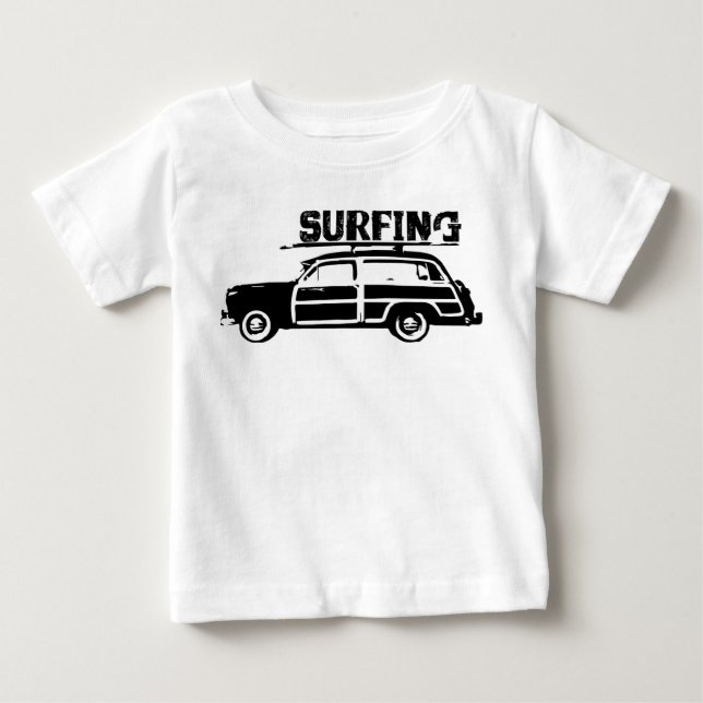 Surfing Baby T-Shirt (Front)