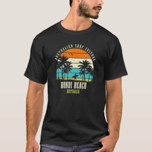 Surfing Bondi Beach Australia Australian Surf Cult T-Shirt