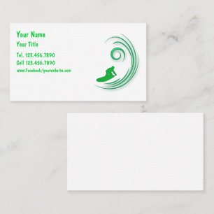 Surfing Business Cards