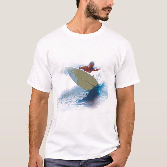 Surfing, California Summer T-Shirt (Front)
