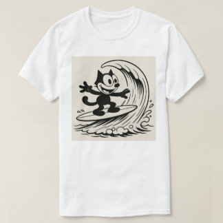 Surfing Cat T-Shirt
