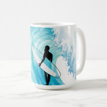 Surfing Coffee Mug