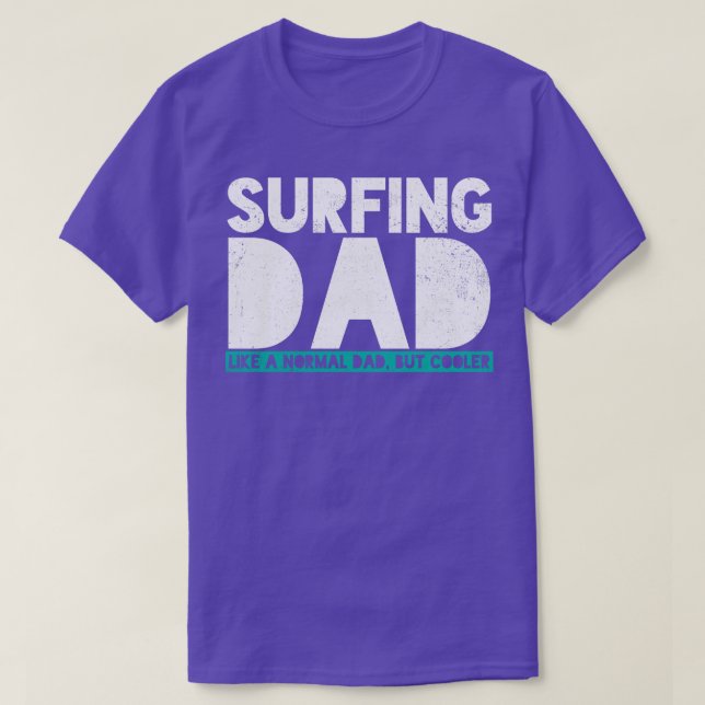Surfing Dad Vintage T-Shirt (Design Front)