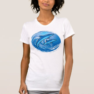 Surfing dolphins T-Shirt