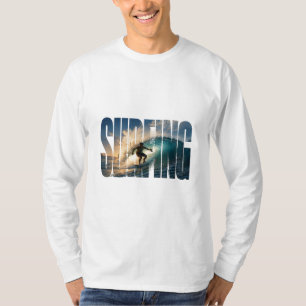 Surfing Endless Ocean Waves T-Shirt