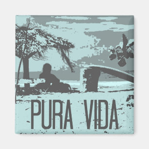 Surfing Endless Summer Costa Rica Magnet