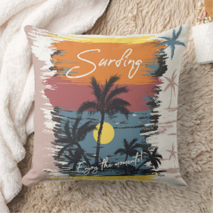 Surfing – Enjoy the moments Cushion