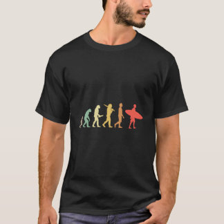 Surfing Evolution For Surfers T-Shirt