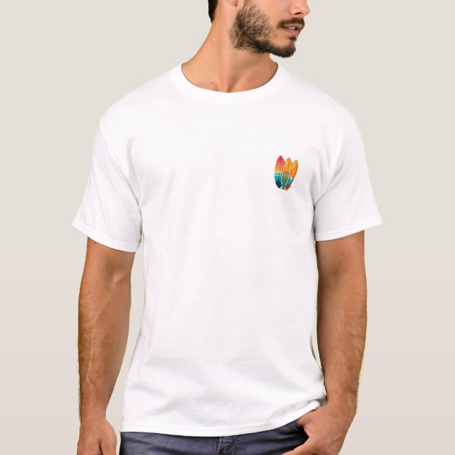 Surfing Explore, Life is an adventure T-Shirt (Front)