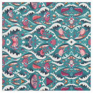 Surfing Fabric