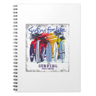 surfing for life notebook