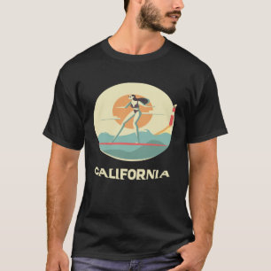 Surfing Girl California Dreaming  Surf Surfing Sur T-Shirt
