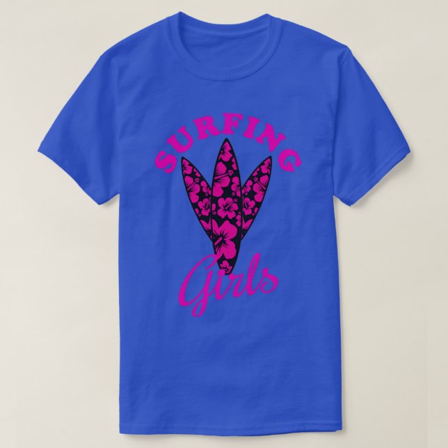 Surfing Girls TShirt (Design Front)