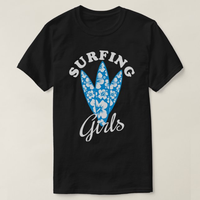 Surfing girls TShirt 2 (Design Front)
