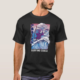 Surfing Grim Reaper  Fun Surfer T-Shirt
