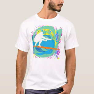 Surfing Grunge T-Shirt