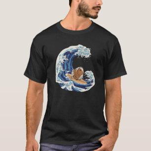 Surfing Guinea Pig Surfboard Guinea Pig T-Shirt