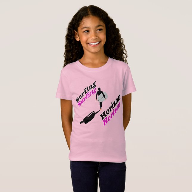 Surfing horizon T-Shirt (Front Full)
