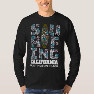 Surfing Huntington Beach California Surf Cali Beac T-Shirt