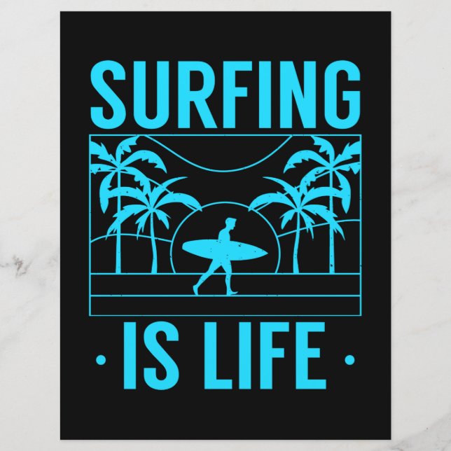 Surfing Is Life (Front)