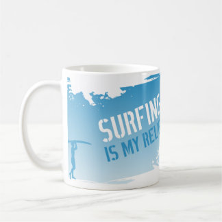 Surfing is my Religion Coffee Mug