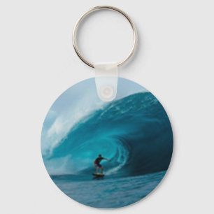 Surfing Key Chain